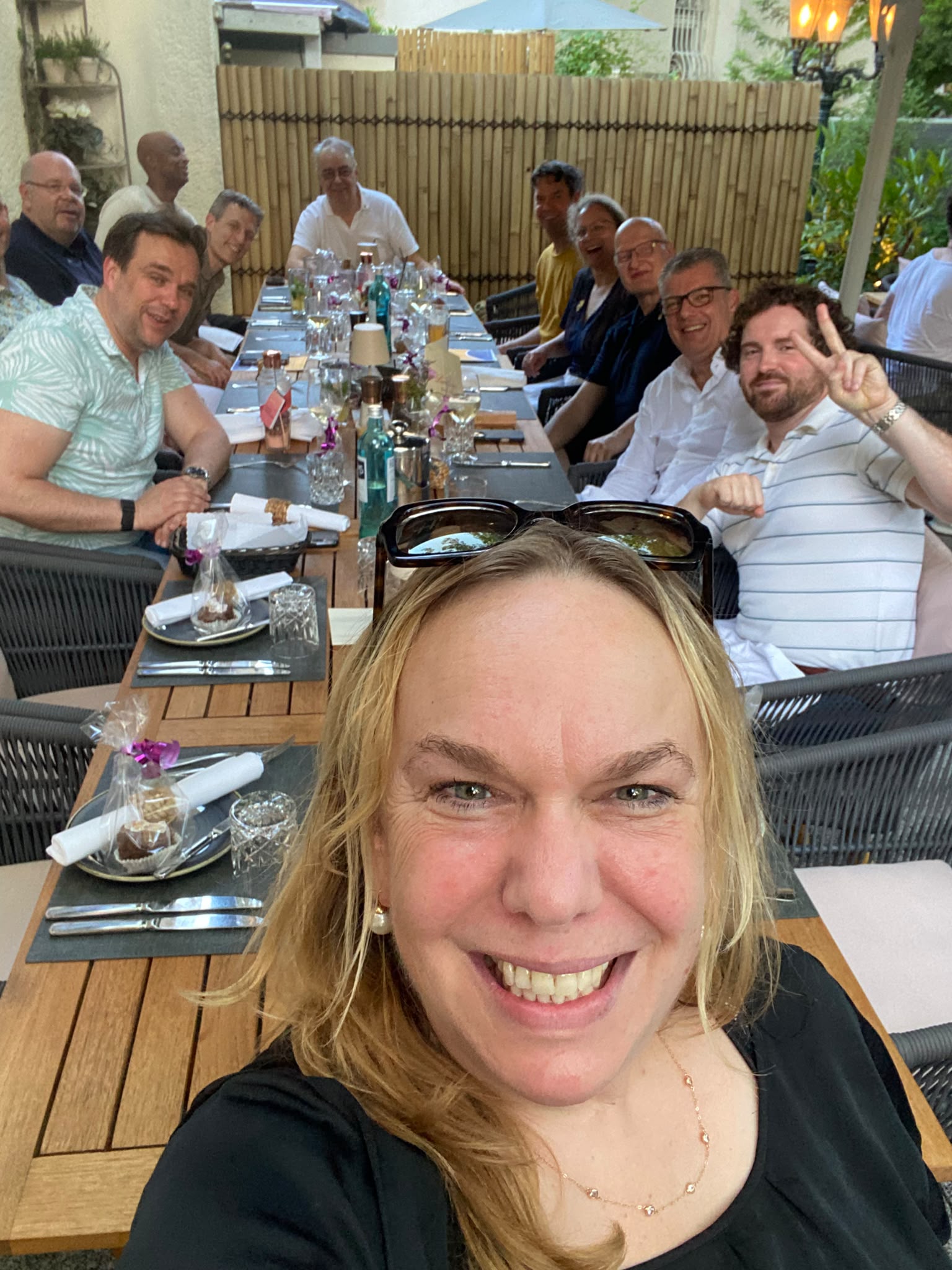 Gruppen-Selfi