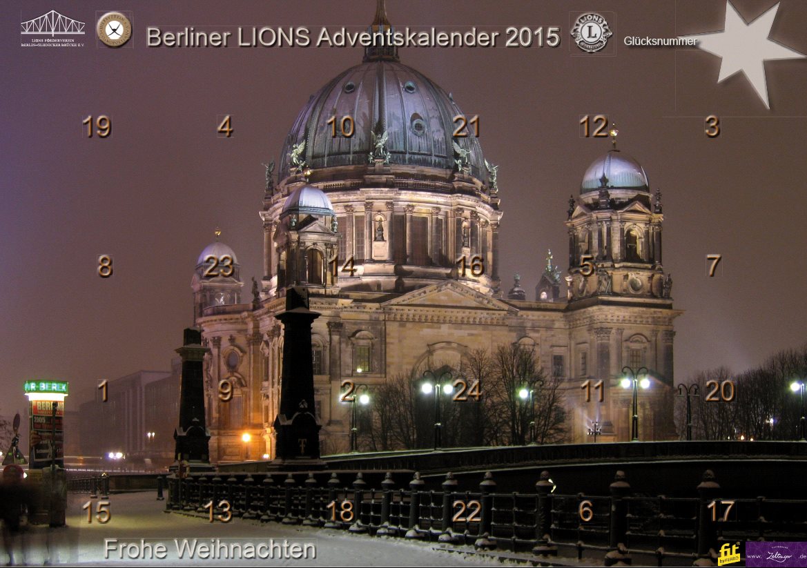 Adventkalender des Jahres 2015