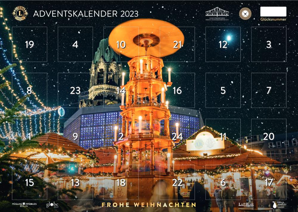 Adventkalender des Jahres 2023