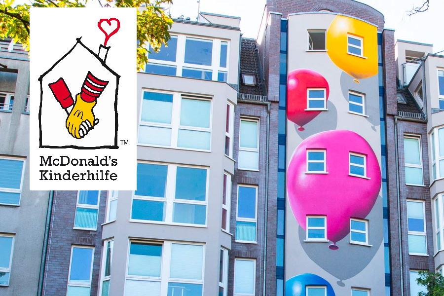 Fassade des Ronald McDonald Hauses in Berlin-Wedding